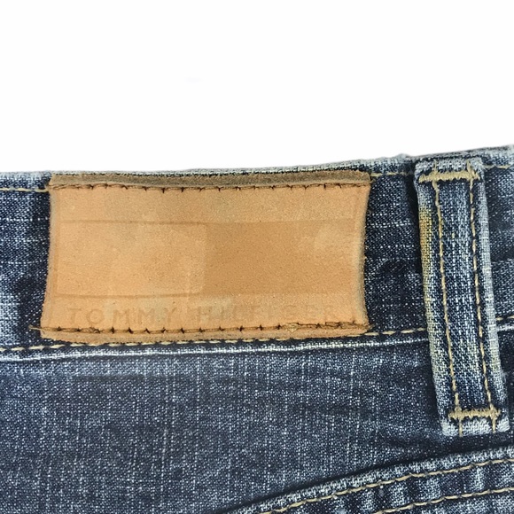 Tommy Hilfiger Vintage Boyfriend Denim Shorts Size 10 | Y2K High-Rise - Picture 9 of 9